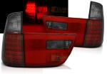 Paire de feux arriere BMW X5 E53 99-06 LED rouge fume