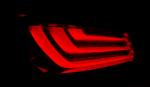Paire feux arriere BMW serie 5 E60 Berline 03-07 LED BAR rouge fume