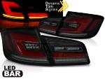 Paire feux arriere BMW serie 5 F10 Berline 10-16 FULL LED BAR DYN Noir fume