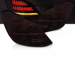 Paire de feux arriere Mercedes classe C W205 14-21 Full LED Dyn Rouge Noir Fume