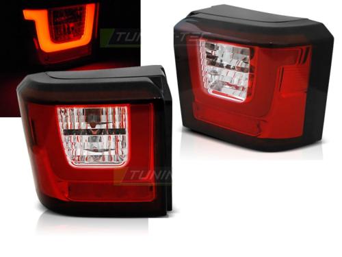 Paire de Feux arrieres Volkswagen T4 de 90-03 LED BAR Rouge Blanc