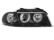 Paire de feux phares Audi A4 B5 de 1999 a 2000 angel eyes noir