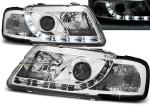 Paire de feux phares Audi A3 8L 96-00 Daylight DRL led chrome