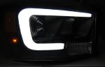 Paire de feux phares Dodge Ram de 2006 a 2008 LED LTI Noir