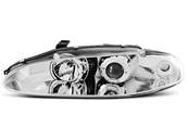 Paire de feux phares Mitsubishi Eclipse 95-96 angel eyes chrome