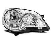 Paire de feux phares VW Polo 9N3 05-09 angel eyes chrome