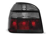 Paire de feux arriere VW Golf 3 de 09/1991 a 08/1997 rouge fume