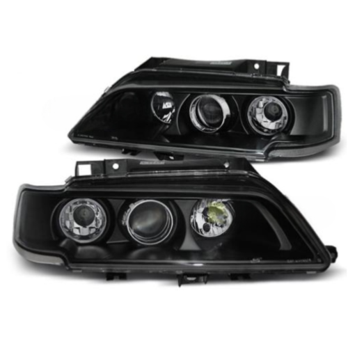 Paire de feux phares Citroen Xantia 98-01 design noir