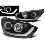 Paire de feux phares Hyundai IX35 10-13 LTI noir