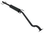 Silencieux Intermediaire pour Opel Astra G Berline de 1998 a 2003