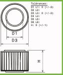 Filtre a air Green pour Nissan Navara de 1998 a 2005 2.5L D-83cv