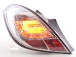 Paire feux arrière Opel Corsa D 3 portes 2006 a 2010 Chrome Led