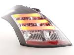 Paire feux arrire Suzuki Swift FZ/NZ 2011 a 2017 Noir Led