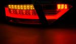 Paire de feux arriere Audi A5 07-11 LED BAR fume