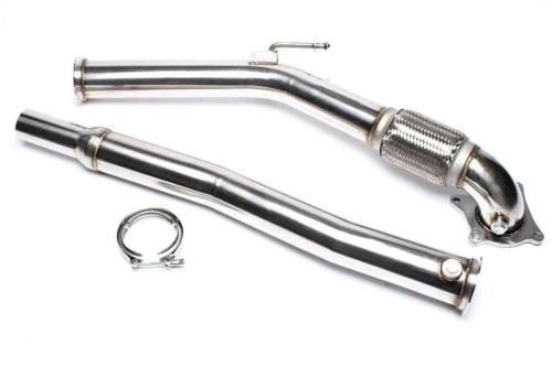 Downpipe Inox pour Seat Leon 1P de 2005 a 2012-1.8-2.0TFSI-76mm-sans cata