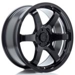 JR Wheels SL03 19x8 ET20-35 - 5 Trous sur mesure - Noir Brillant