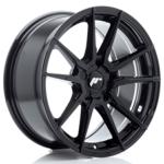 Jante JR Wheels JR21 17x9 ET20-45 - 5 Trous sur mesure - Noir Brillant