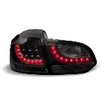 Paire de feux arriere VW Golf 6 de 2008 a 2012 noir led