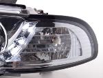 Paire de feux phares Daylight DRL Led Audi A4 B5 1994-1999 chrome