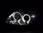 Paire de feux phares Angel Eyes Mercedes SLK R170 de 96 a 02 chrome