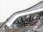 Paire de feux phares Daylight Led DRL Opel Corsa D 11-14 chrome