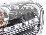 Paire de feux phares Daylight DRL Led VW Golf 5 de 03-08 chrome