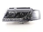 Paire de feux phares Daylight DRL Led VW Passat 3B de 97-00 Noir