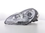 Paire de feux phares Daylight Led Porsche Cayenne 9PA 02-06 chrome