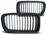 Paire de grilles de calandre BMW serie 7 E38 de 06/1994 a 07/2001 Noir