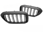 Calandre BMW Serie 5 G30/G31 de 2017 a 2020 Look Sport Noir Mat Double Barres