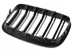 Grille calandre BMW X5 E70 de 2007 a 2013 Noir Brillant Double barres