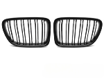 Grille de calandre avant BMW X1 E84 de 2009 a 2014 noir brillant