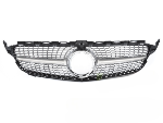 Grille calandre Mercedes classe C W205 18-21 Look Diamant Silver Chrome