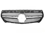 Grille calandre Mercedes CLA W117 de 2013 a 2019 Noir Silver
