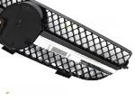 Grille calandre Mercedes CLK W209 de 2003 a 2010 Chrome Noir Brillant