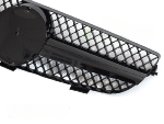 Grille calandre Mercedes CLK W209 de 2003 a 2010 Noir Brillant