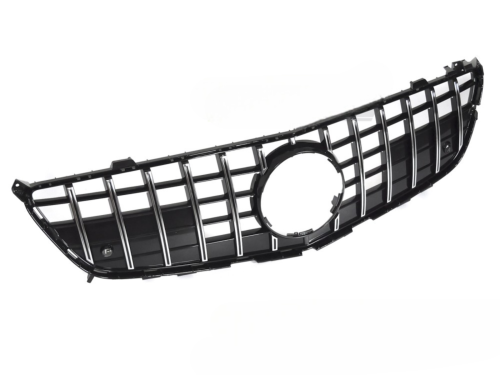 Grille calandre Mercedes SL R231 de 2011 a 2016 Chrome Noir Brillant
