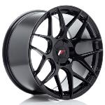 Jante JR Wheels JR18 18x9,5 ET20-43 - 5 trous sur mesure - Noir brillant