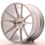 Jante JAPAN RACING JR21 18" x 9,5" Multi Perçage ET 20-40 Machined Face Silver