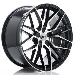 Jante JAPAN RACING JR28 20" x 10" ET40 Blank Glossy Black Machined face