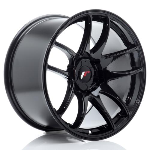 Jante JR Wheels JR29 18x10,5 ET15-28 - 5 trous sur mesures - Noir brillant