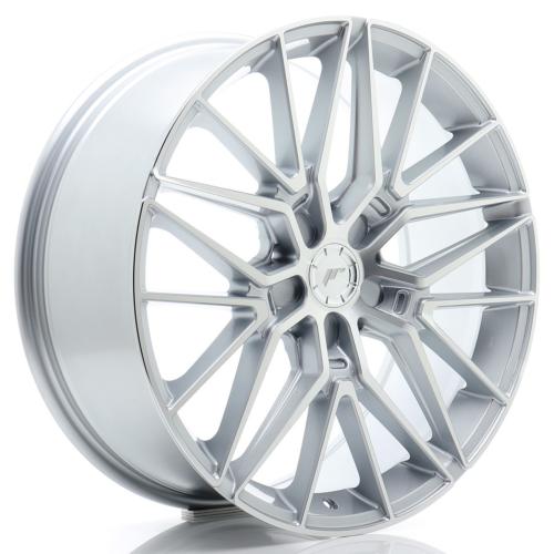 Jante JR Wheels JR38 20x8 ET20-40 - 5 trous sur mesure - Silver machined face