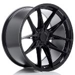 Jante JR Wheels JR44 20x10 ET15-35 - 5 trous sur mesure - Black machined w/ Tinted face