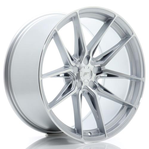 Jante JR Wheels JR44 20x10,5 ET15-42 - 5 trous sur mesure - Silver machined face