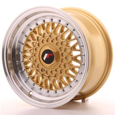 Jante JAPAN RACING JR9 15" x 8" Multi Perçage ET 20 Gold