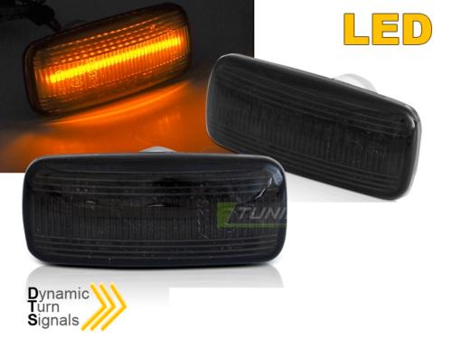 Paire Clignotant Repetiteur Jeep Grand Cherokee 2005 a 2013 Led Fume Dyn