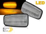 Paire de clignotant repetiteur Citroen Xsara de 1997 a 2000 Clair Led Dyn