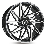 Jante Keskin KT20 18x8 ET30 5/112 BLACK FRONT POLISH