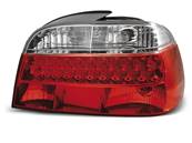 Paire de feux arriere BMW serie 7 E38 94-01 LED rouge chrome