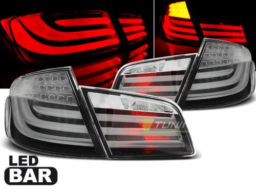 Paire de feux arriere BMW serie 5 F10 berline 10-13 LED BAR gris